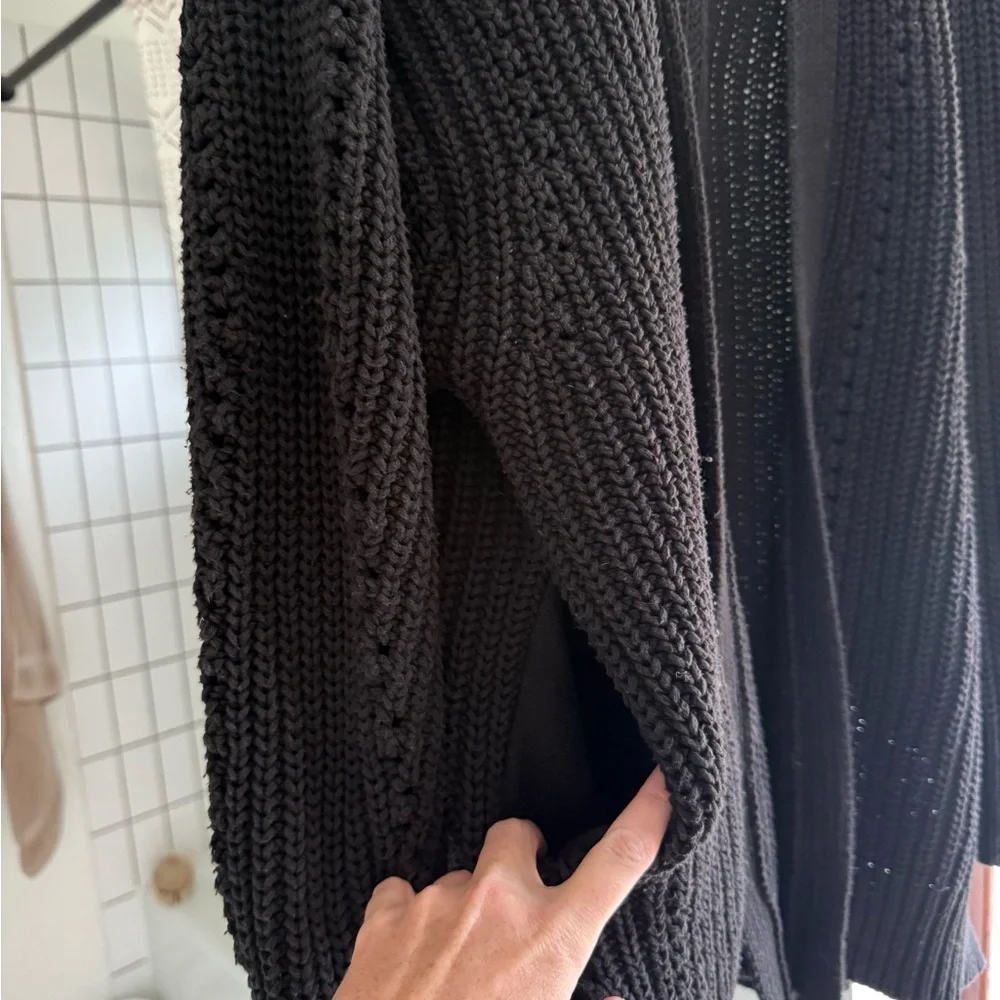 Free People Black Knit Sweater - Picture 3 of 4